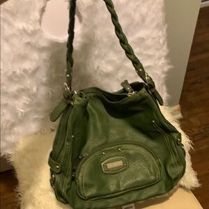 Strada Olive Green Shoulder Bag